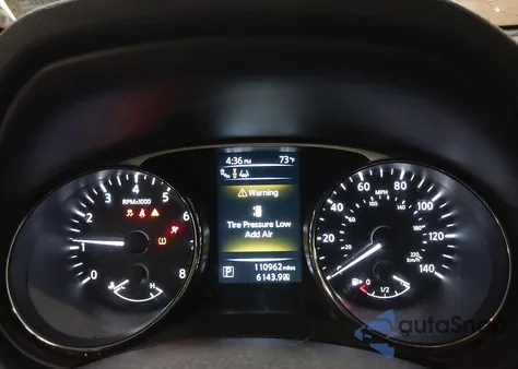 2015 Nissan Rogue Sl из США, поврежденный, VIN 5N1AT2MV2FC826347